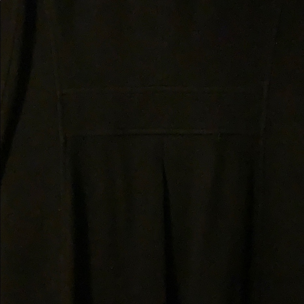 Black Wool Coat - image 7